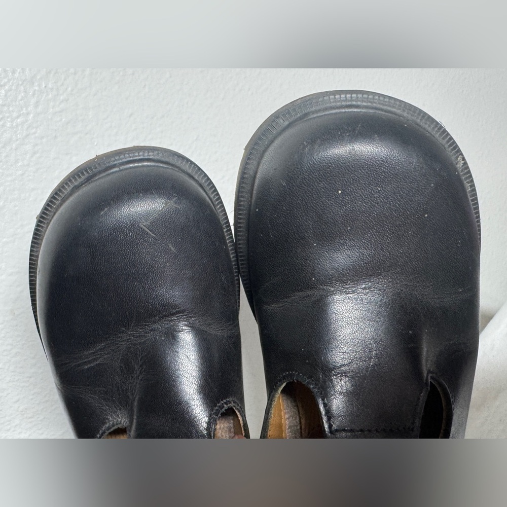 Vintage Dr. Martens 🇬🇧Made in England 8334 Chunky Platform Black Mary Janes US 7 - Picture 4 of 16